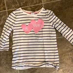Gymboree be happy striped shirt